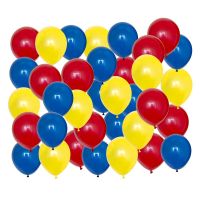 30pcs/lot 10 Inch Thickening Red Blue Yellow Latex Balloons Birthday Theme Birthday Party Decoration Wedding Child Party Balloon Balloons