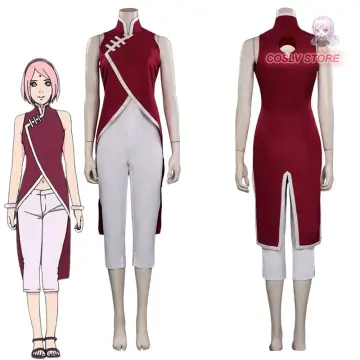 Anime Haruno Sakura Cosplay Costume For Kids mp000053 - Best