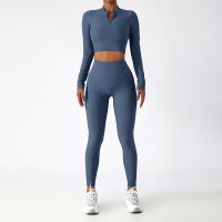 2PCS Yoga Set Sportswear Women Suit For fitness Seamless Sports Suit Workout Clothes Tracksuit Sports Outfit Gym Clothing Wear