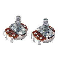 Kowaku 2 ชิ้น B250k หม้อ Potentiometer สำหรับเครื่องดนตรี 31x29x24 มม.