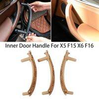 3Pcs Inner Door Handle Door Armrest Cover 51417345331 51417345332 for-BMW X5 F15 X6 F16