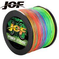 【Cw】JOF 300M 500M 1000M 48 Strands id Fishing line Multicolor Japanese Multifilament Carp Wire Access Sories PE 18LB-90LB Cord ！