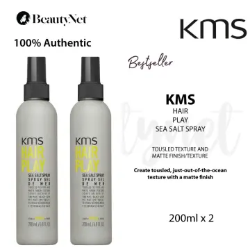 Hair Play Sea Salt Hairspray By Kms - 6.8 Oz 