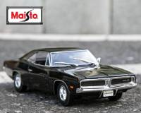 Maisto 1:18 1969 Dodge Charger R/T โมเดลรถยนต์ ของเล่นลูก ของสะสม แบบจำลองรถเสมือนจริง (เก็บคูปองส่งฟรี หรือเก็บคูปองใช้ส่วนลดค่าจัดส่งได้ค่ะ)