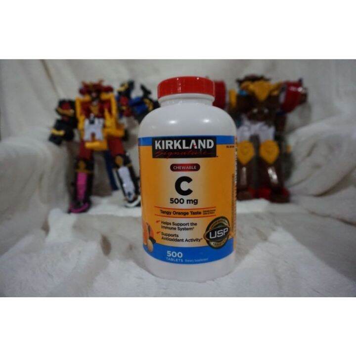 [Quality assurance] Kirkland Signature Chewable Vitamin C 500 mg. 500