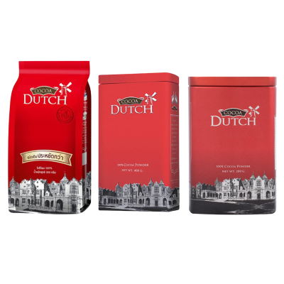 โกโก้ดัทช์ ชนิดผง โกโก้คีโต ตรานางพยาบาล ตราโกโก้ดัทช์ นำเข้าจากเนเธอร์แลนด์ cocoa dutch