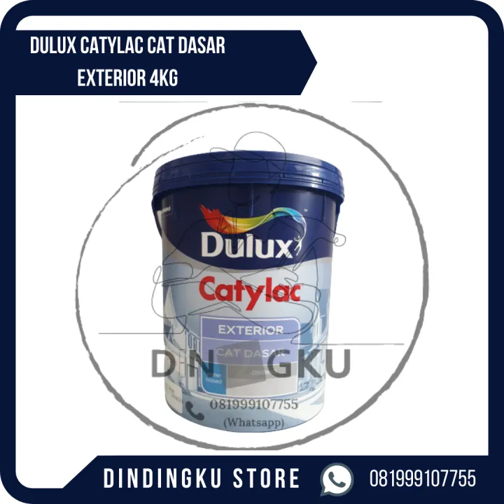 Dulux Catylac Cat Dasar Exterior 4 Kg Lazada Indonesia 9994