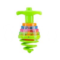 【DT】 top Toys Flashing Lights Toy Rotating Toy Children Kindergarten Toys Glow Musical Gyroscope for Birthday Gift  hot