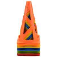 Soccer Training Cones Collapsible Windproof Marker Cones Agility Cones for Outdoor Football Basketball Training