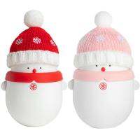 Reusable Hand Warmer Mini Hand Warmer 6000mAh Portable Pocket Cute Snowman Shape Mobile Fast Charge 6 Seconds Quick Heat Warm Belly During Menstrual Period Hot Compress charming