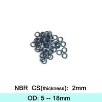 【DT】hot！ NBR Rubber Gasket C/S 2mm  5/5.5/6/6.5/7/7.5/8/8.5/9/9.5/10/10.5/11/11.5/12/12.5/13/14/15//16/17/18mm O Washer