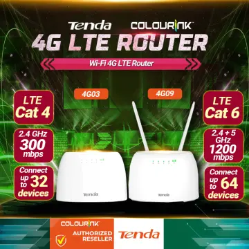 TENDA 4G06 MODEM ROUTER WiFi 4G LTE VOICE