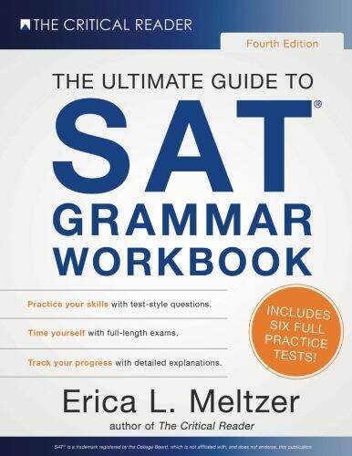 ถูกสุด-หนังสือรวม-sat-erica-l-meltzer-เวอร์ชั่นล่าสุด-sat-grammar-sat-vocabulary-sat-reading-sat-grammar-workbook