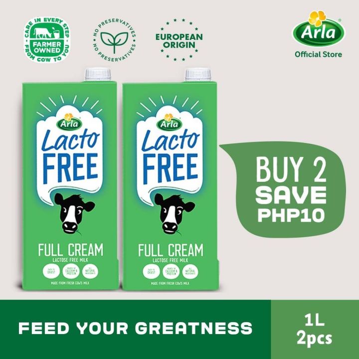 Arla Lactose Free Milk 1l 2-pack 