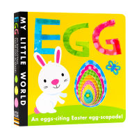 Easter egg Book egg English original my little world series an egg citing Easter egg capade Easter gift cardboard toy book parent-child interaction