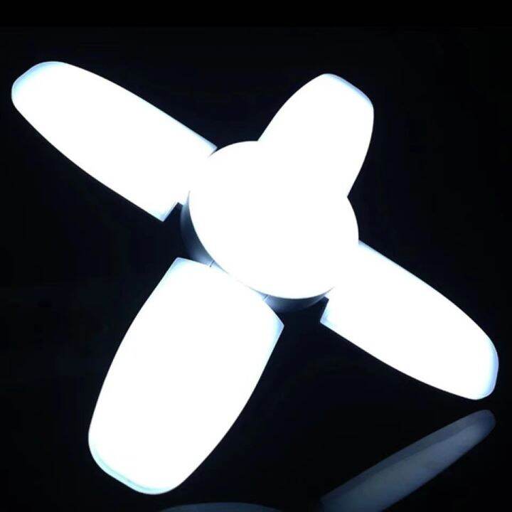 โปรโมชั่น-95w-หลอดไฟพัดลม-หลอดไฟ-led-ทรงใบพัดแบบกลม-พับได้-fan-blude-led-ราคาถูก-หลอด-ไฟ-หลอดไฟตกแต่ง-หลอดไฟบ้าน-หลอดไฟพลังแดด