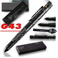 G43 ปากกา หัวแท่งจุดไฟ ปากกาป้องกันตัว น้ำหนักเบา พกพาสะดวก สินค้าพร้อมส่ง