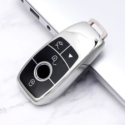 huawe TPU Car Key Case Cover For Mercedes Benz W205 W213 W222 X167 W177 A C E S G Class GLC CLA Shell Holder Auto Keychain Protector