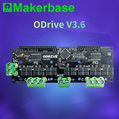 Makerbase ODrive3.6 56V FOC BLDC AGV Servo Dual Motor Controller Board ODrive 3.6