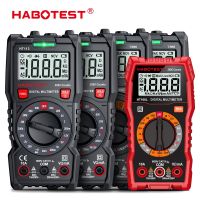 HABOTEST HT113 Digital Multimeter True-RMS AC/DC Voltmeter Ammeter Multimetro DMM Resistance Ohm Cap Hz Temp Tester Electrical Trade Tools Testers