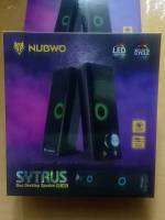 NUBWO NS-46L ลำโพง STYRUS ลำโพงตั้งโต๊ะ ไฟ LED Lighting ลำโพงคอม เสียงแน่น AUDIO Desktop Speaker ประกัน 1 ปี