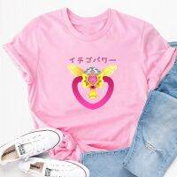 Tokyo Mew Mew สตรอเบอร์รี่ Power เสื้อ T Kawaii น่ารักผ้าฝ้ายแขนสั้นพิมพ์ Tee เสื้อญี่ปุ่น Tshirt ผู้หญิงหญิงสาว Tops S-5XL