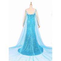 Hot Blue Bling Queen Women Party Costume Dresses