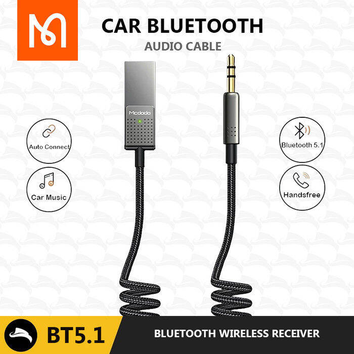 MCDODO CA8700 CAR AUX RECEIVER BLUETOOTH AUDIO WIRELESS SPEAKER