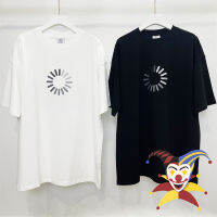 เสื้อยืดฮิปฮอปขนาดใหญ่ไม่พบ VetementsT Shirt High Quality Black White VTM Tee T-Shirt For Men Women