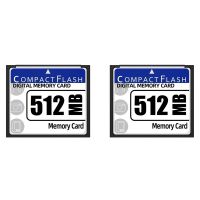 2X 512MB Compact Flash Memory Card for Camera, Advertising Machine, Industrial Computer Card