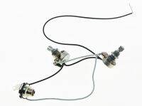 KAISH Prewired Wiring Harness Alpha 500K Mini Pots 1V1T 1 Socket for Precision P Bass!