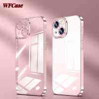 WFCase สำหรับ iPhone 15 14 Pro Max Plus 13 Pro Max 12 Pro Max 11 Pro Max 8 7 6 Plus เคสป้องกันกล้องทั้งเครื่องเคสโทรศัพท์