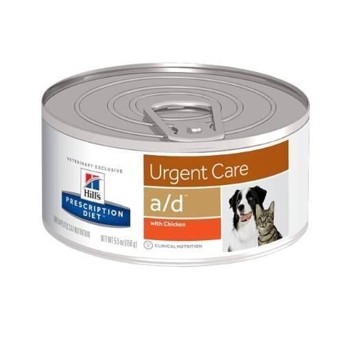 ยกโหล-12-กระป๋อง-hills-urgent-care-a-d-canine-อาหารสัตว์ป่วย-พักฟื้นจากการผ่าตัด-ไม่สบาย-ขนาด-156-กรัม
