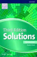 Bundanjai (หนังสือเรียนภาษาอังกฤษ Oxford) Solutions 3rd ED Elementary Student s Book (P)