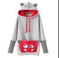 เสื้อสเวสเตอร์กันหนาว Cartoon มีฮู้ด