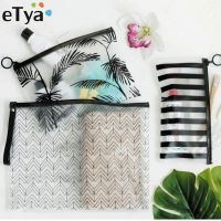 ✺♧ Women Fashion Transparent Cosmetic Bag PVC Waterproof Toiletry Bags Travel Organizer Necessary Beauty Case Makeup Bath Wash Bag