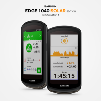 Garmin Edge 1040 Solar ไมล์จักรยานอัจฉริยะ ชาร์จพลังงานแสงอาทิตย์ (รับประกันศูนย์ไทย 1 ปี)