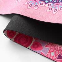 free shipping heat transfer printing high quality natural rubber yoga mat with soft surface  folding yoga mat  printed yoga mat