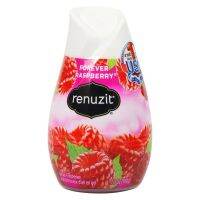 ขายดี? เจลปรับอากาศ RENUZIT RASPBERRY 198 กรัม สีชมพูAIR FRESHENER GEL RENUZIT 198G FOREVER RASBERRY