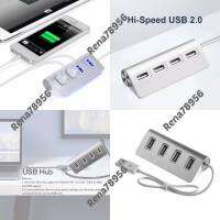 พร้อมส่ง USB 2.0 Hub 4 Ports ขยาย ยูเอสบี 1 ออก 4 อลูมิเนียม แข็งแรง พกพาสะดวก