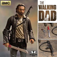 Model โมเดล งานแท้ 100% McFarlane Toys จากหนังดัง The Walking Dead เดอะวอล์กกิงเดด Rick Grimes ริค ไกรมส์ Andrew Lincoln แอนดรูว์ ลินคอล์น Ver Original from Japan Figma ฟิกม่า Anime ขยับแขน-ขาได้ อนิเมะ การ์ตูน มังงะ Doll ตุ๊กตา manga Figure ฟิกเกอร์