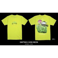 QWT160-2 SKULL NEON เสื้อยืด