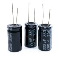 5pcs/lot 330UF 200v 330UF aluminum electrolytic capacitor size 18*35 T29 200V330UF 20%