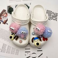 Crocs Jibbitz อุปกรณ์เสริมรองเท้าลูกบอลขนเอลฟ์วอลเลซและ Gro Mit รองเท้าแบบ DIY ที่ถอดออกได้สำหรับ Crocs