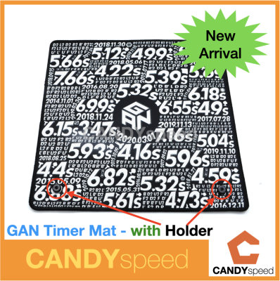 GAN Timer Mat แผ่นรองเล่นรูบิค | GAN MAT | By CANDYspeed
