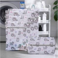 Household Polyester Cat Printing Laundry Bag Washing Underwear Protection Net Modern Bra Bags Travel Storage Organize Bag