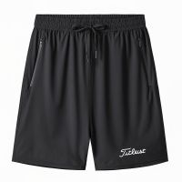 Summer New Mens Golf/Quick Dried/Ice Silk/Sports Shorts, High Quality Mens Fitness Training Running Beach Sports Shorts