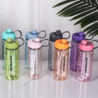 【CW】 8Color bottle 24Fit Shake Bottle 1000ml with Bottles Plastic Kettle