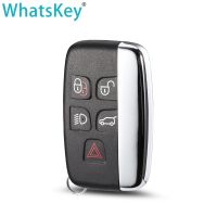 WhatsKey For Land Rover Range Rover Sport Evoque Discovery 4 For Jaguar Freelander XFL XE XJ Smart Remote Car Key Shell 5 Button