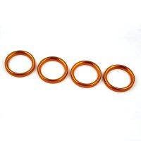 4PCS 40Mm Exhaust Pipe Header Gasket For Yamaha 82-83 XT550 83-86 600TT 1984-1995 XT600 88-90 FZR400 FZR400S